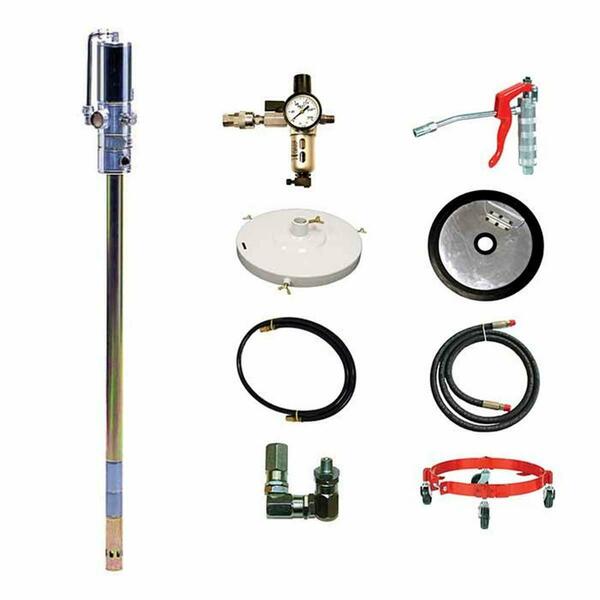 Zeeline 50 isto 1 Portable Grease System for 120 lbs Drum with 6 ft. Hose 1220R